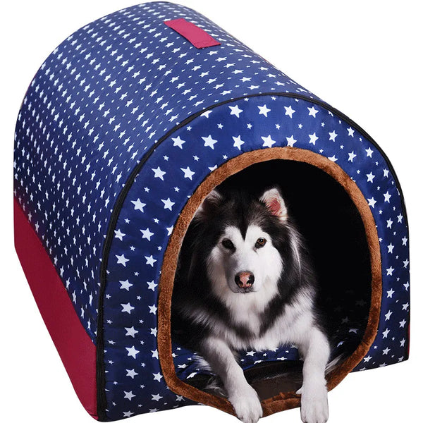 Star Print Pet House