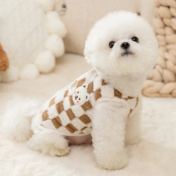 Bear Print Puppy Sweater