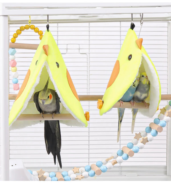 Plush Parrot Hammock Nest