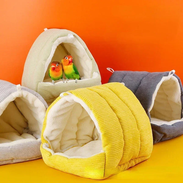 Warm Plush Bird Tent