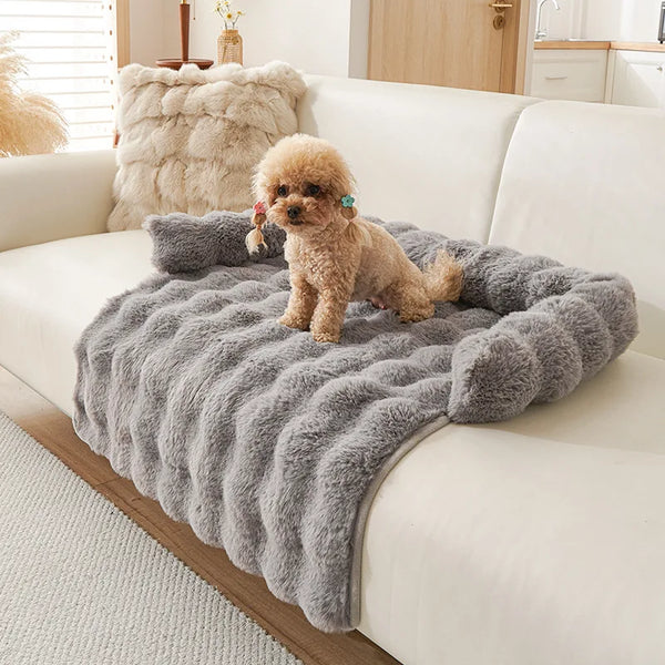 Faux Fur Pet Bed