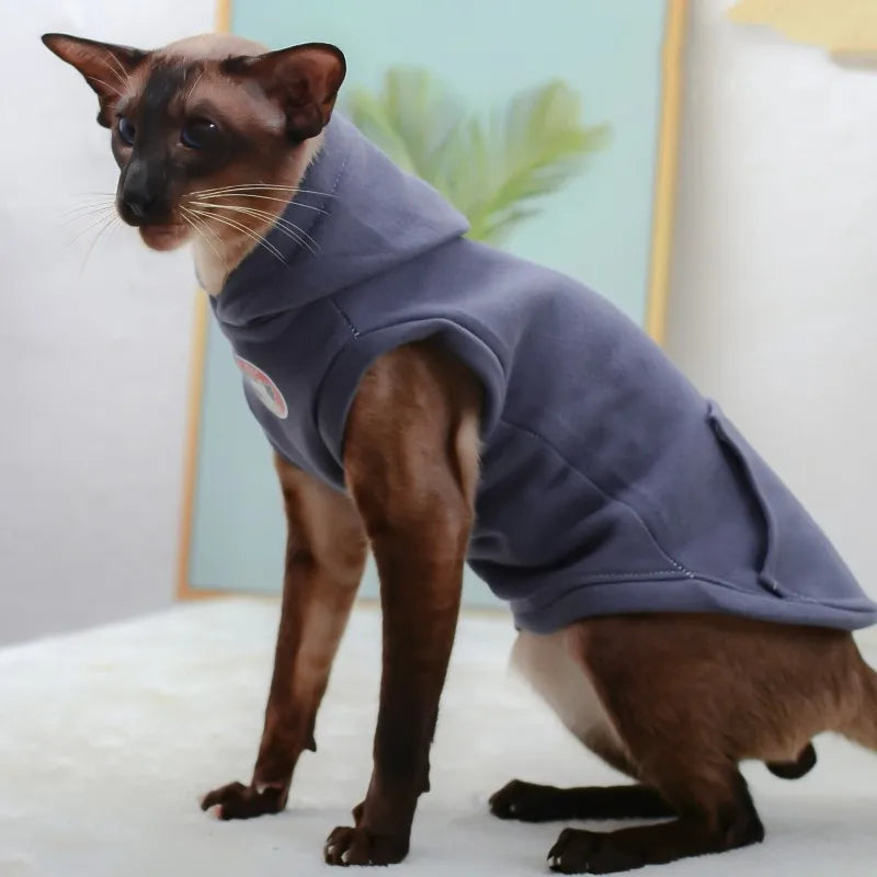 Warm Cotton Cat Hoodie
