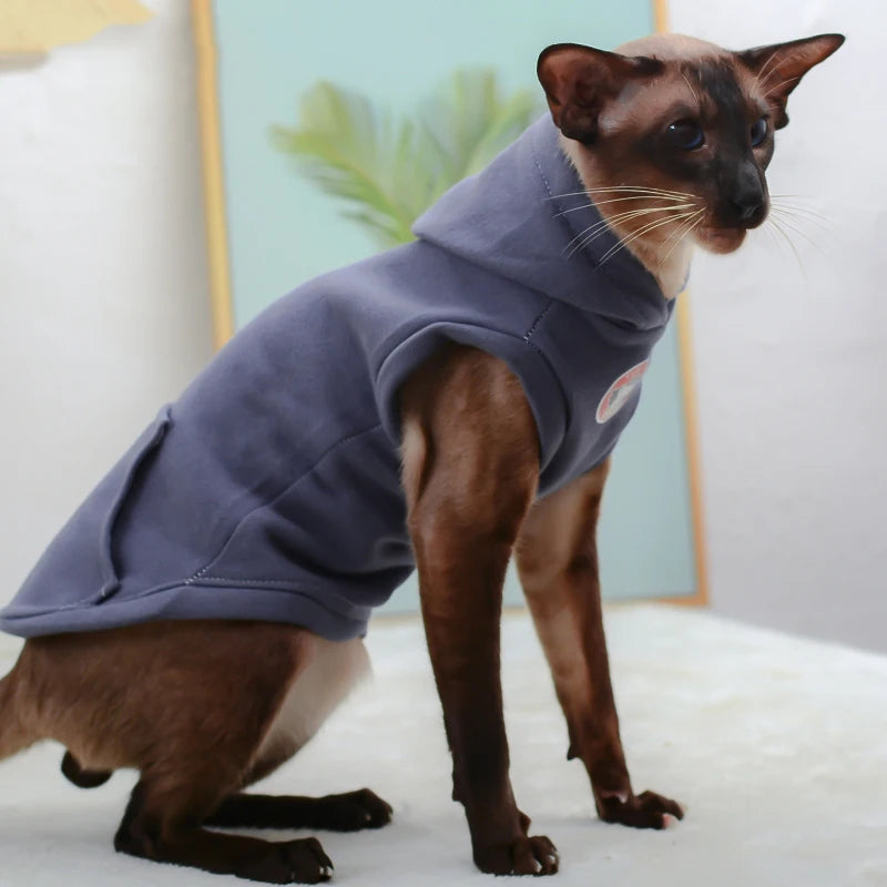 Warm Cotton Cat Hoodie