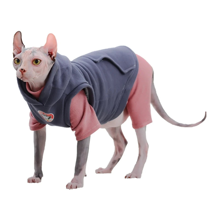 Warm Cotton Cat Hoodie