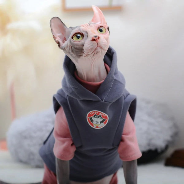Warm Cotton Cat Hoodie
