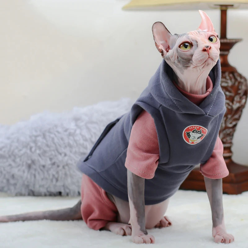 Warm Cotton Cat Hoodie