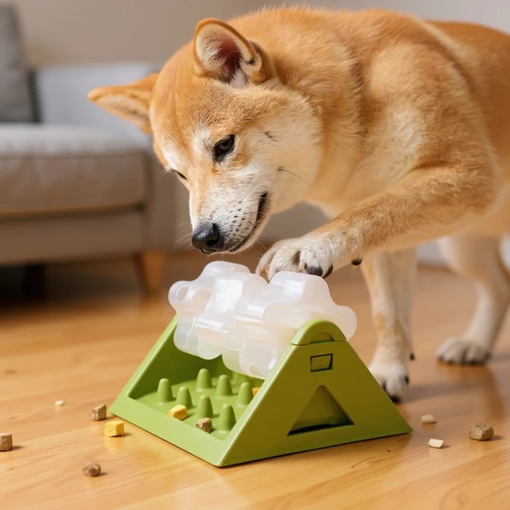Interactive Slow Feeder Puzzle