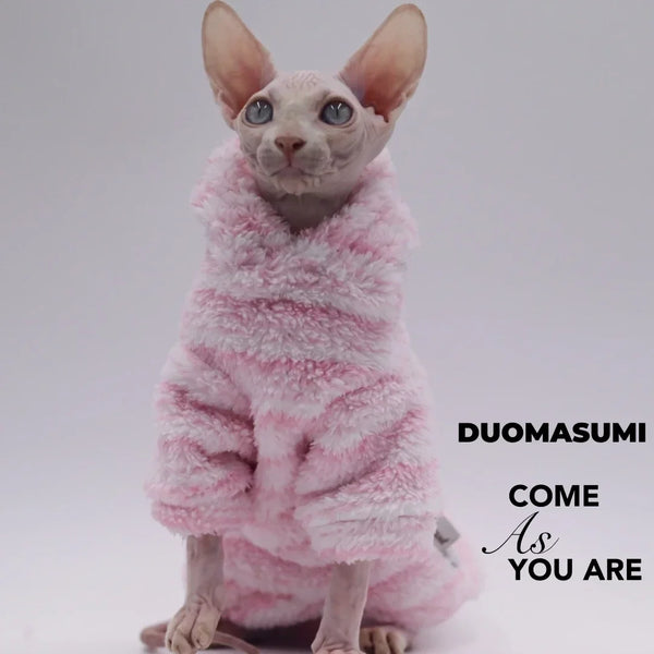 Fluffy Winter Cat Jacket