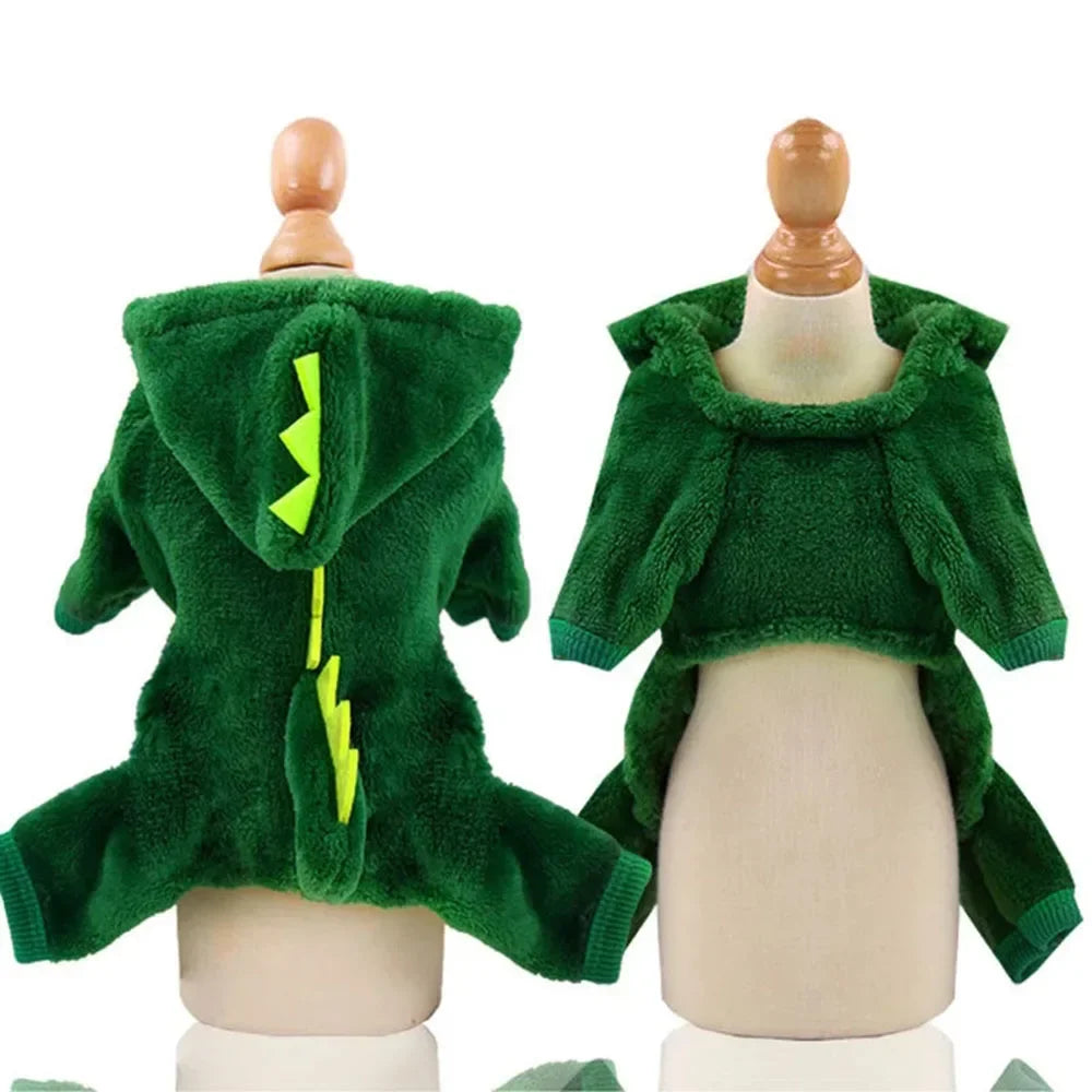 Dinosaur Fleece Pet Costume