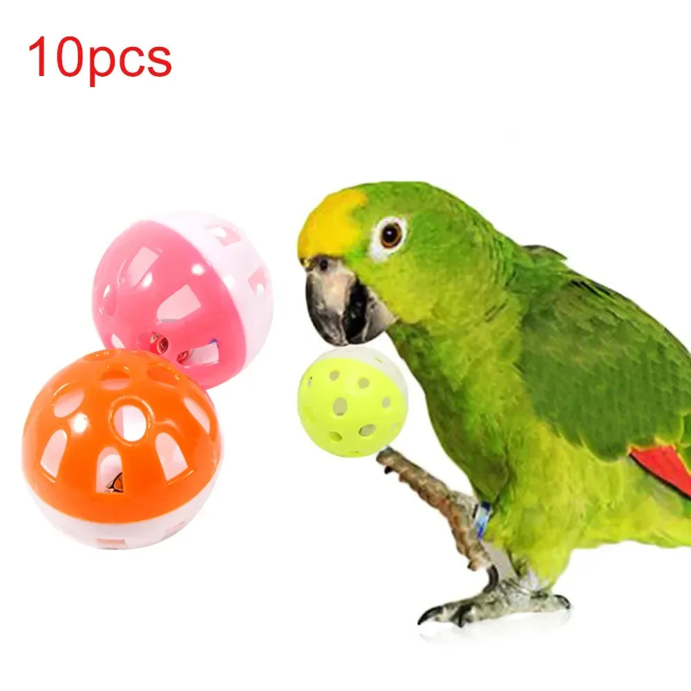 Ten-Piece Parrot Bell Balls