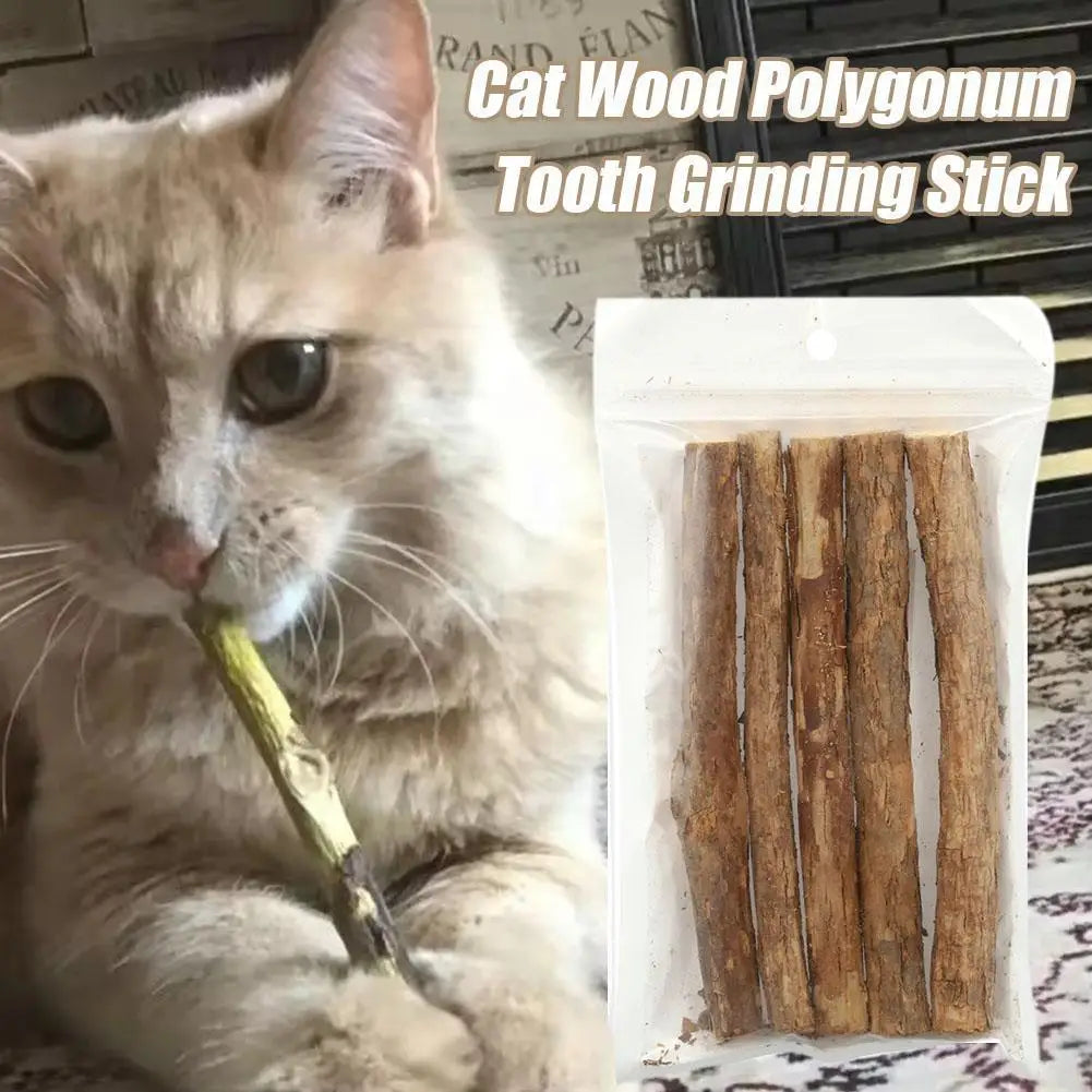 Natural Wood Catnip Sticks