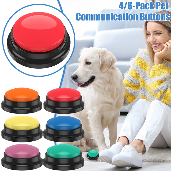 Recordable Pet Training Buttons