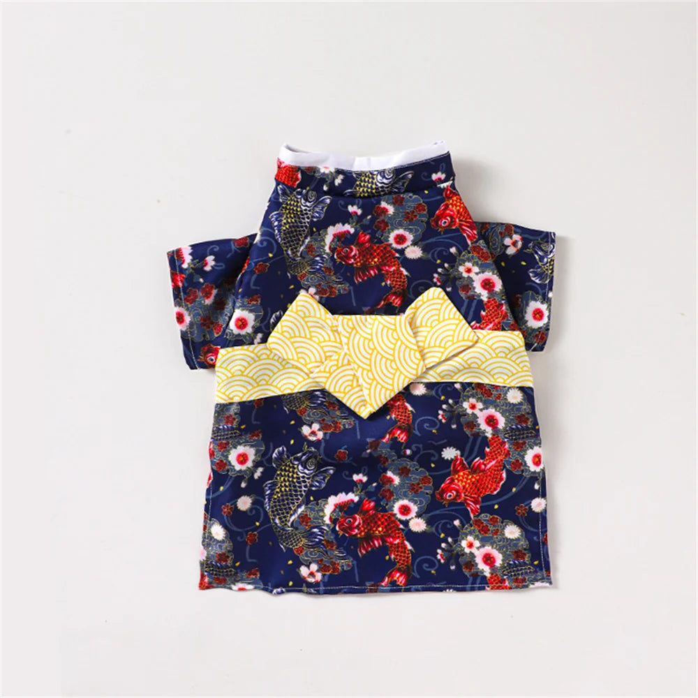 Japanese Kimono Pet Coat