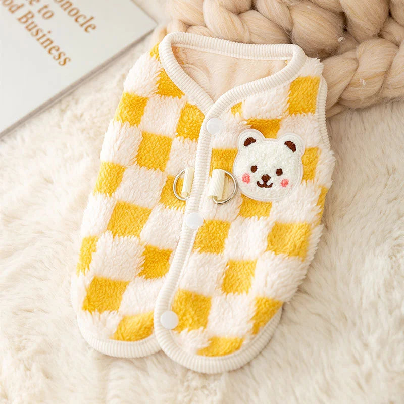 Bear Print Puppy Sweater
