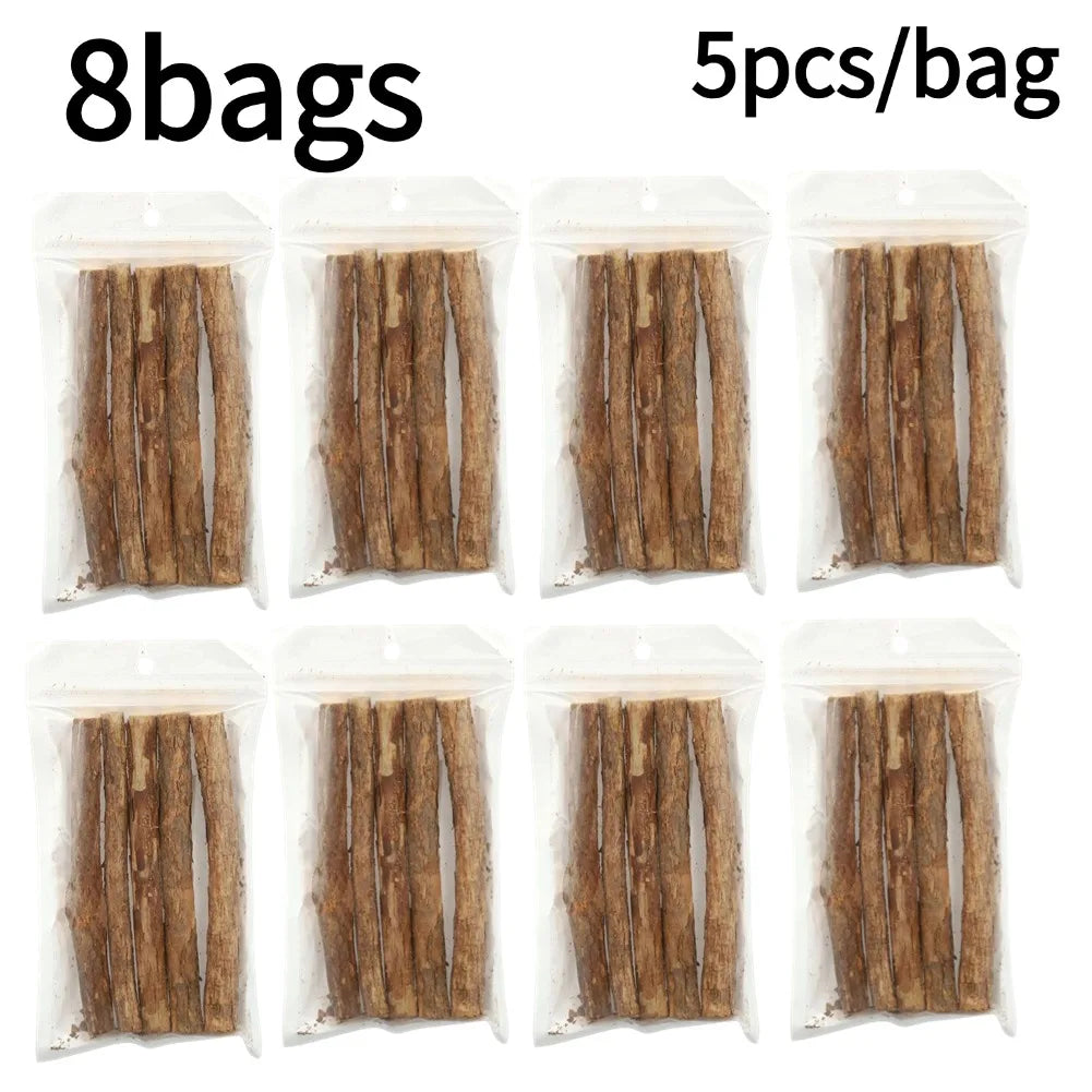 Natural Wood Catnip Sticks
