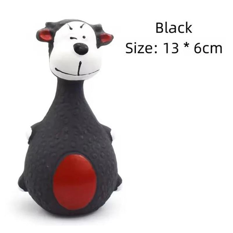 Squeaky Rubber Animal Toy