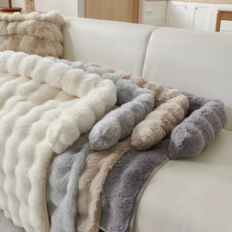Faux Fur Pet Bed