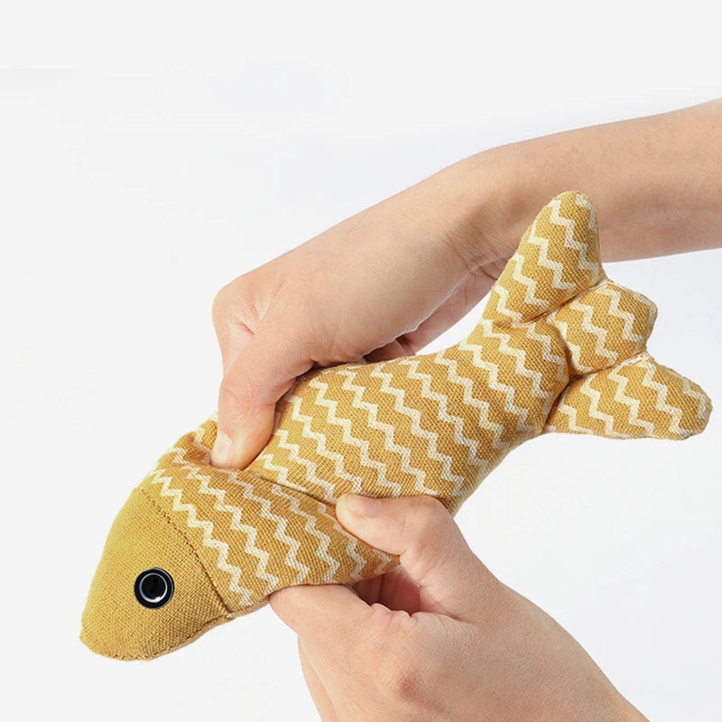 Catnip Fish Kicker Toy