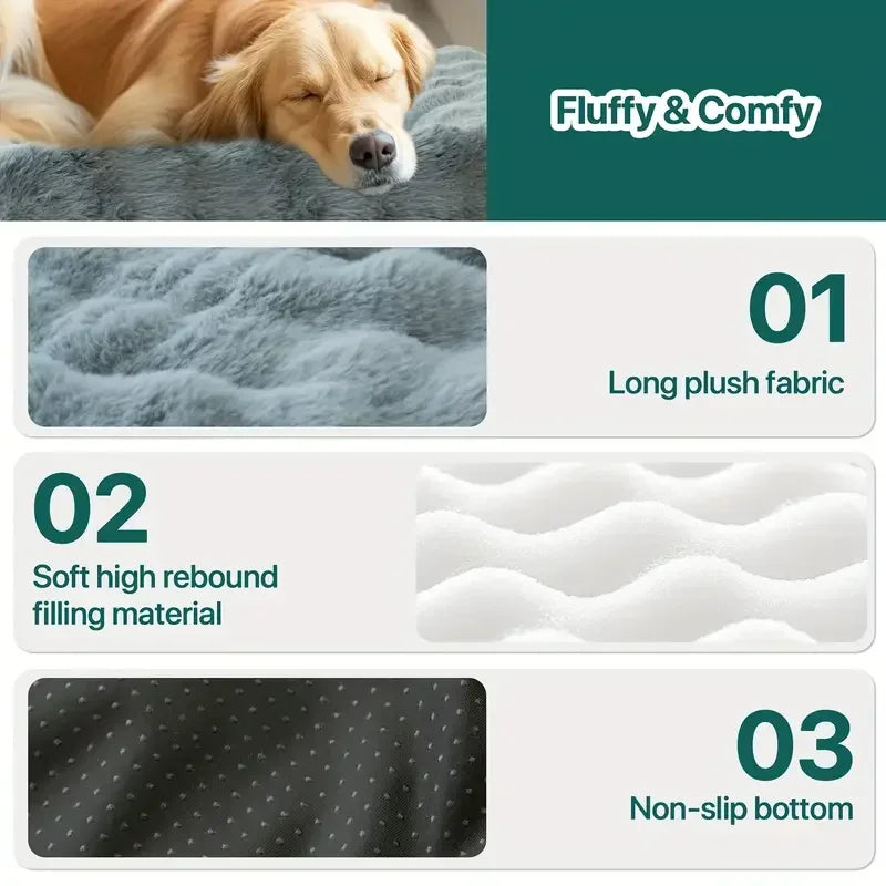 Faux Fur Pet Bed