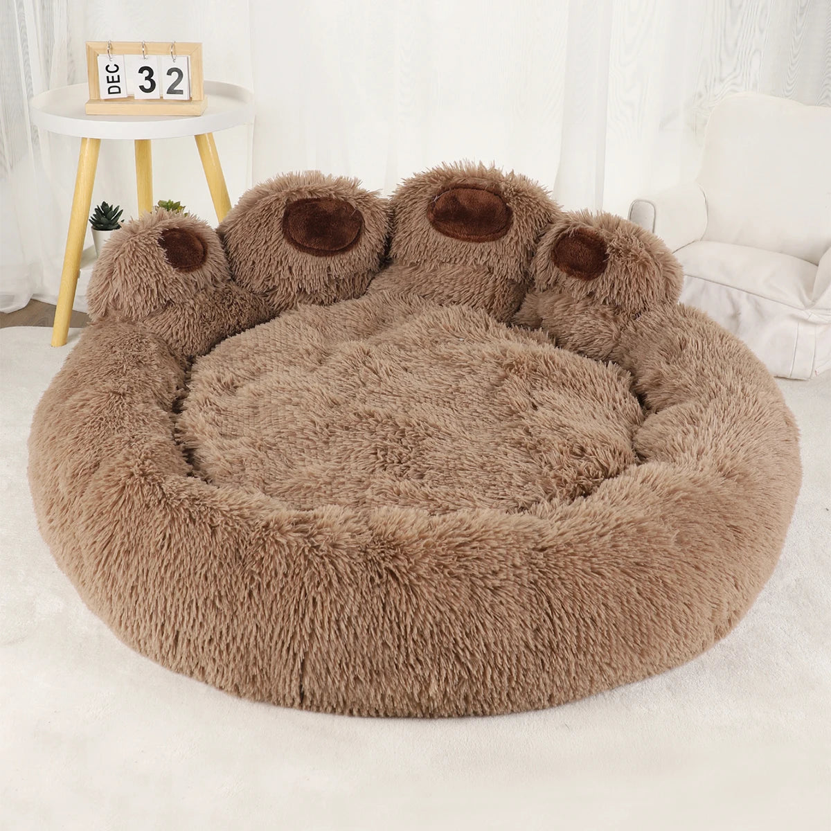 Pet Dog Sofa Beds for Small Dogs Winter Warm Accessories Large Dog Bed Mat Pets Kennel Plush Medium Basket Puppy Cats Supplies