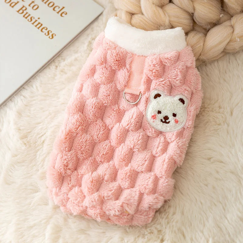 Bear Print Puppy Sweater