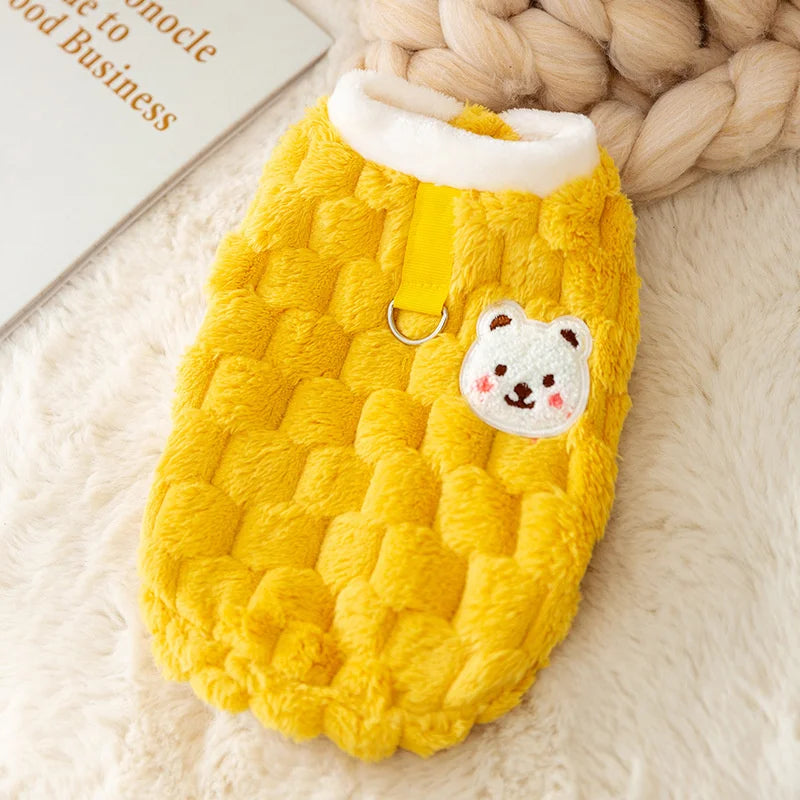 Bear Print Puppy Sweater