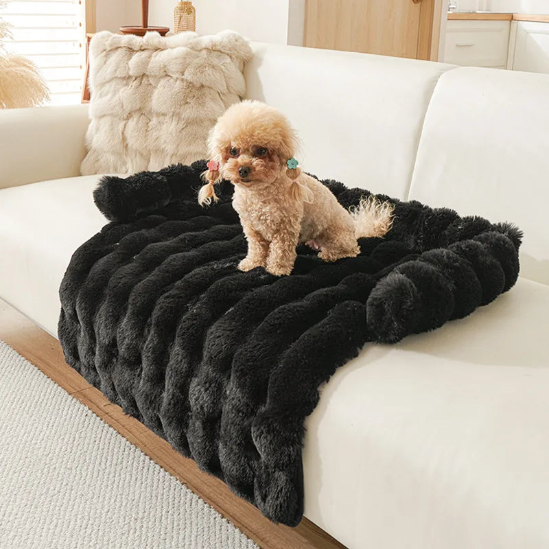 Faux Fur Pet Bed