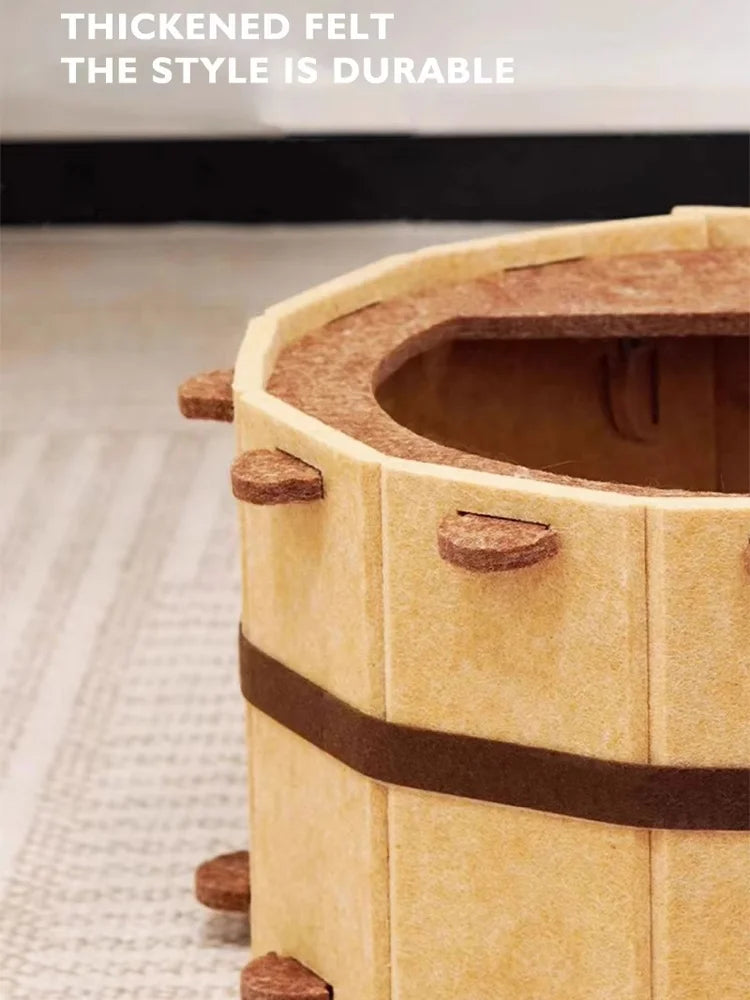 Felt Semi-Enclosed Cat House