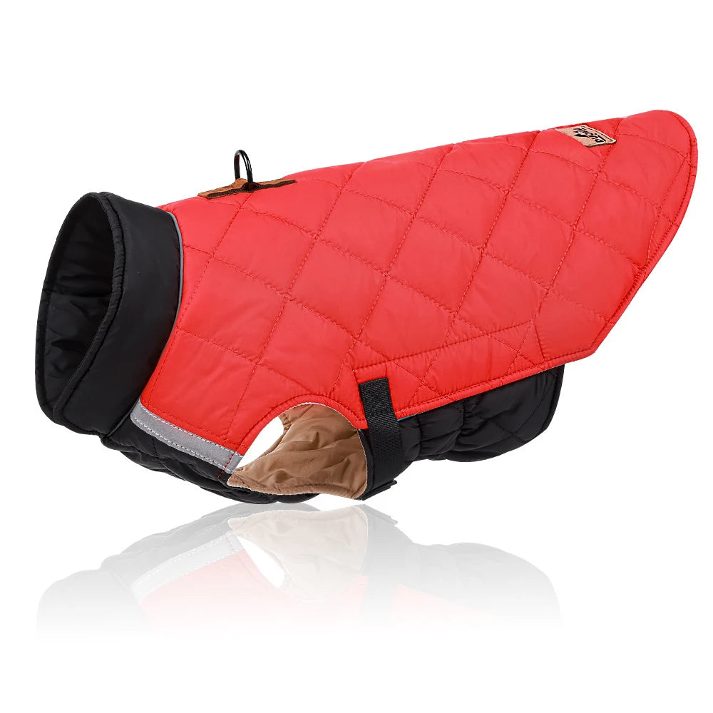 Winter Dog Clothes Waterproof Dog Vest Jacket For Small Large Dogs Warm Pet Dogs Coat Padded Clothes French Bulldog Outfits