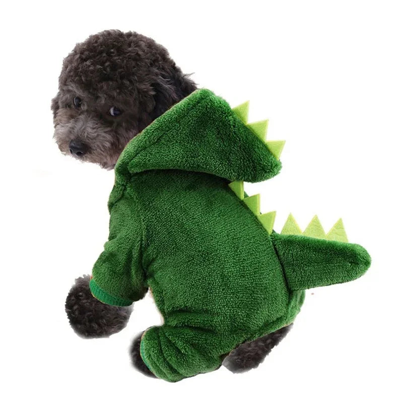 Dinosaur Fleece Pet Costume
