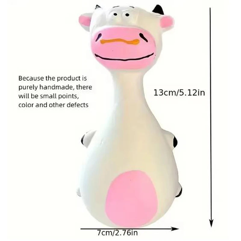 Squeaky Rubber Animal Toy