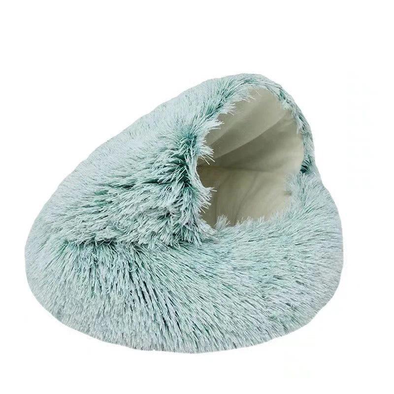 Plush Covered Cat Nest