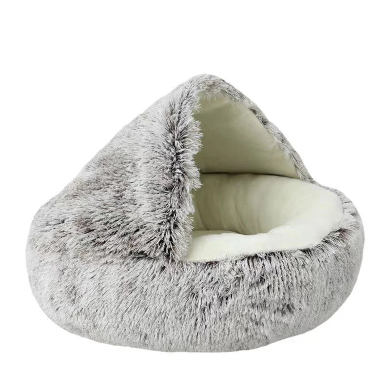 Plush Covered Cat Nest