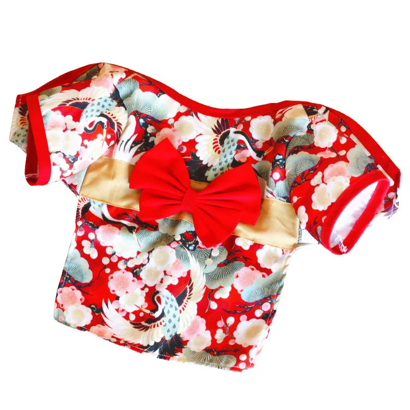 Japanese Kimono Pet Coat