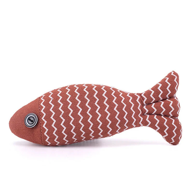 Catnip Fish Kicker Toy