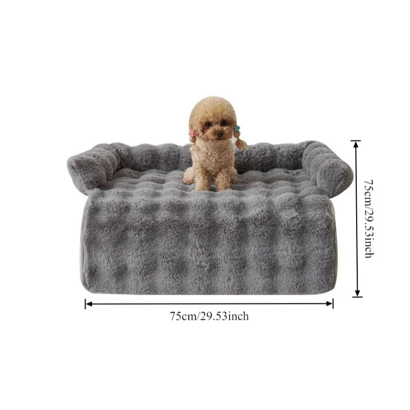 Faux Fur Pet Bed