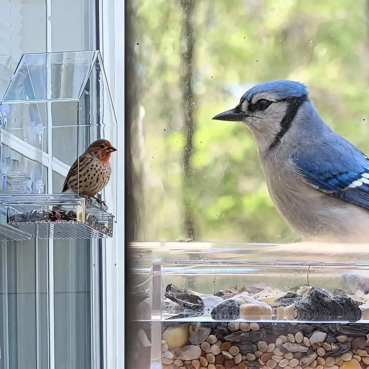 Suction Window Bird Feeder