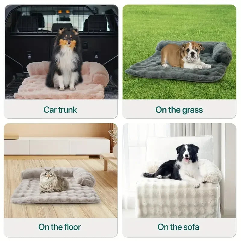 Faux Fur Pet Bed
