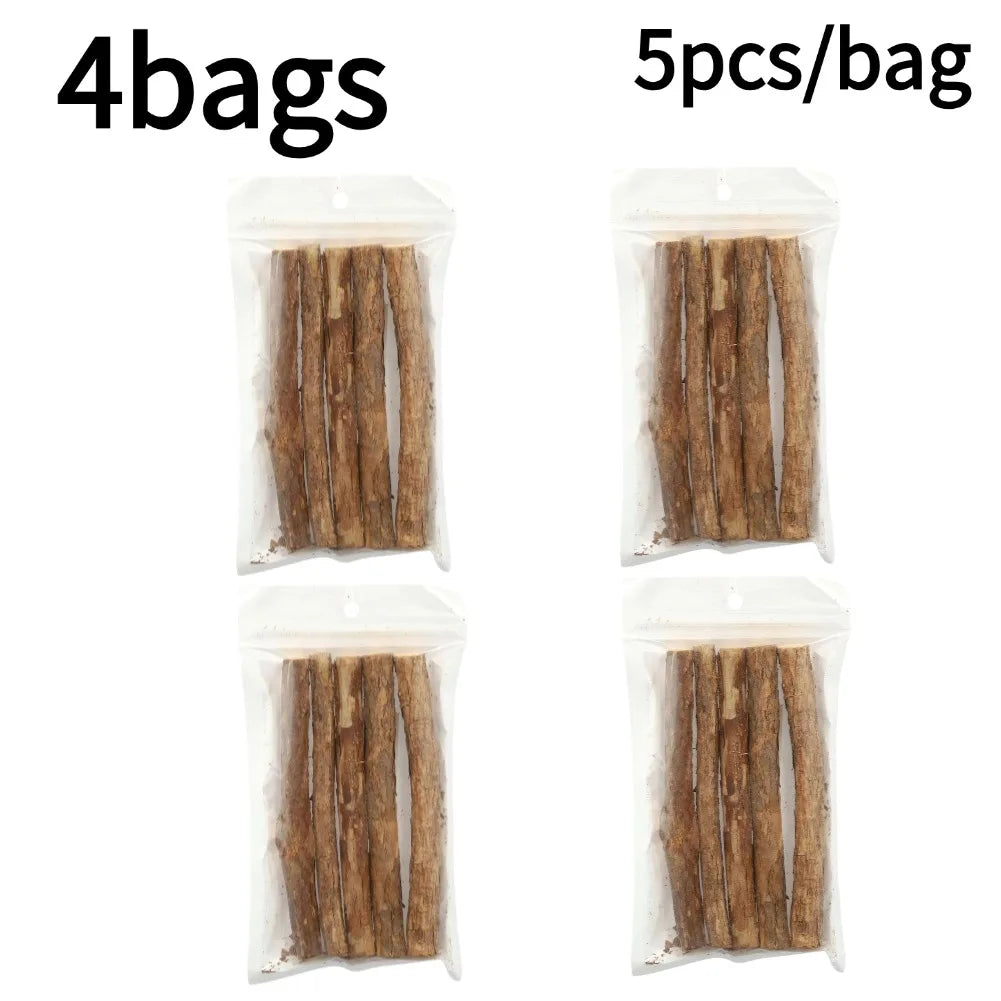 Natural Wood Catnip Sticks