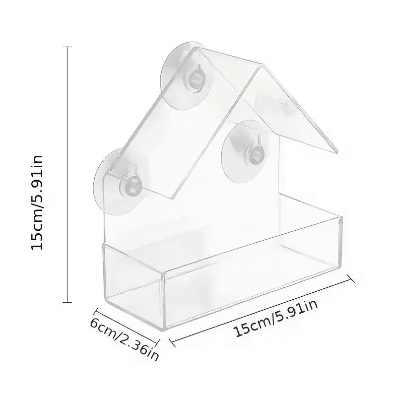 Suction Window Bird Feeder