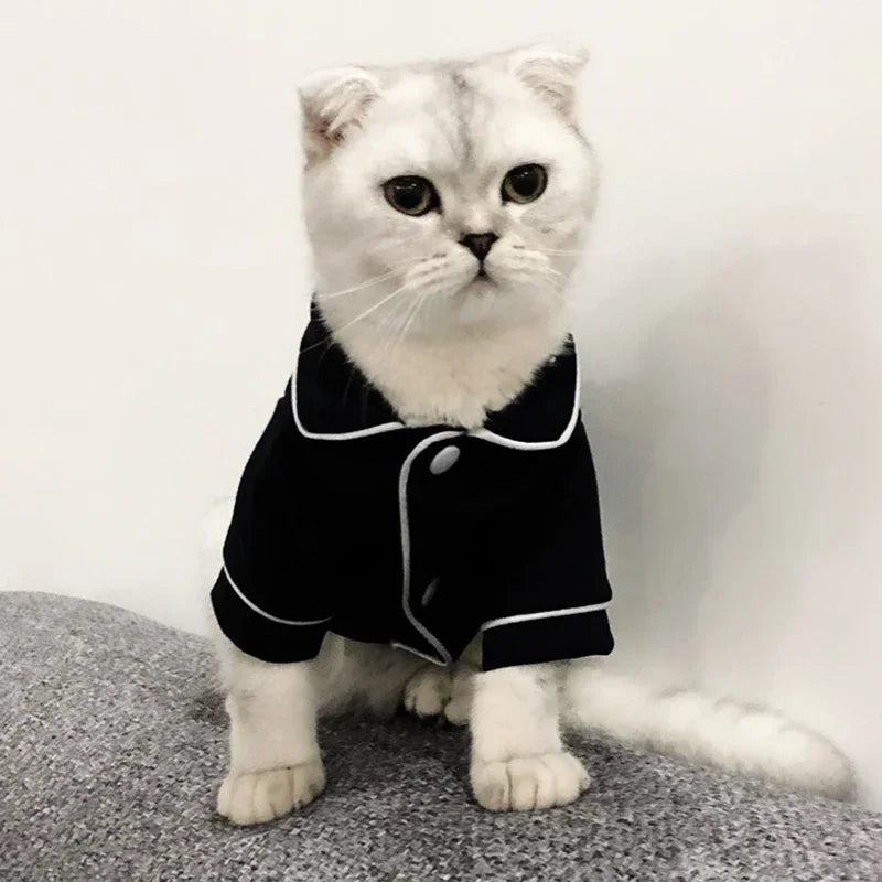 Christmas Cat Hoodie Suit
