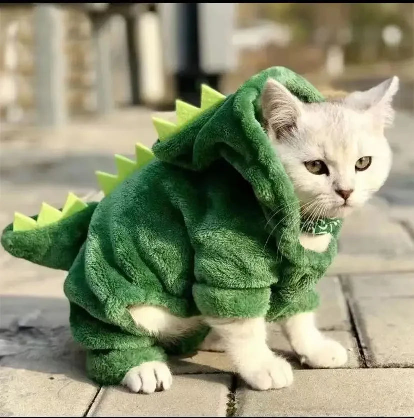 Dinosaur Fleece Pet Costume