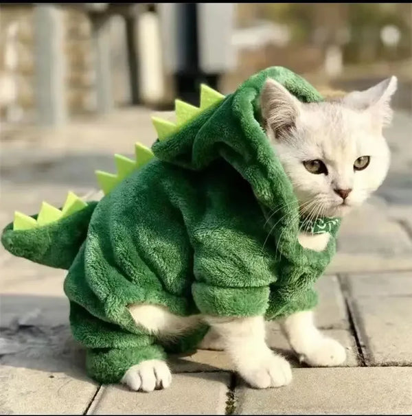 Dinosaur Fleece Pet Costume