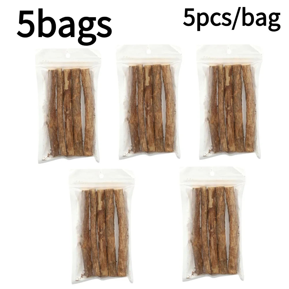 Natural Wood Catnip Sticks