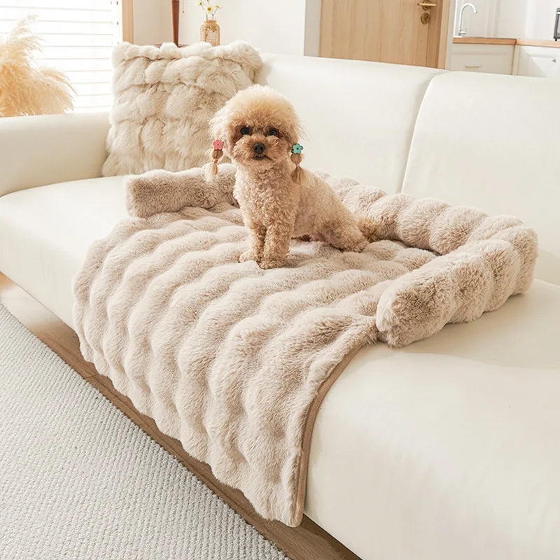 Faux Fur Pet Bed