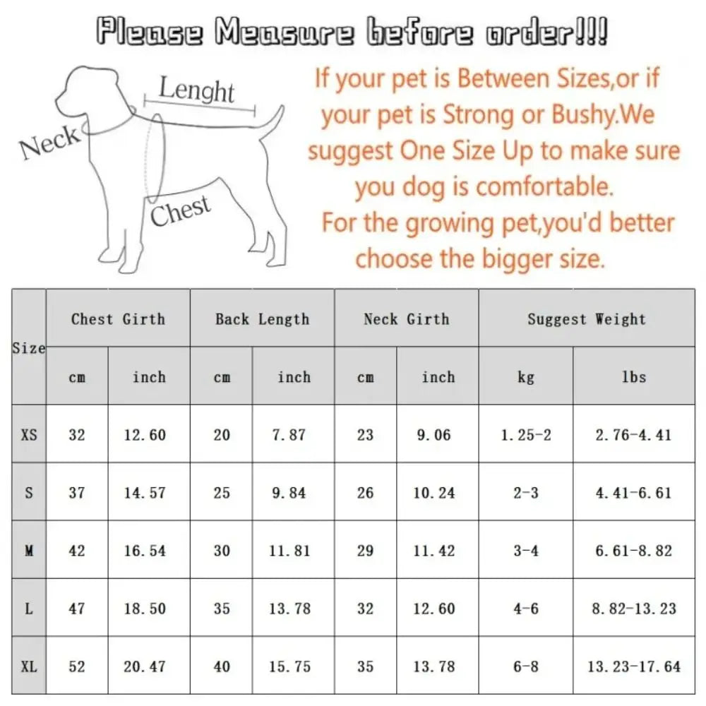 Adjustable Dog Warm Jacket Waterproof Warm Windproof Puppy Clothes Zipper with Harness Padded Reflective Dog Coat Cold Weather
