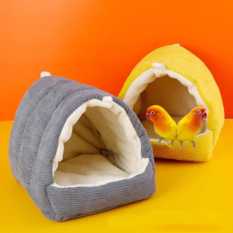 Warm Plush Bird Tent
