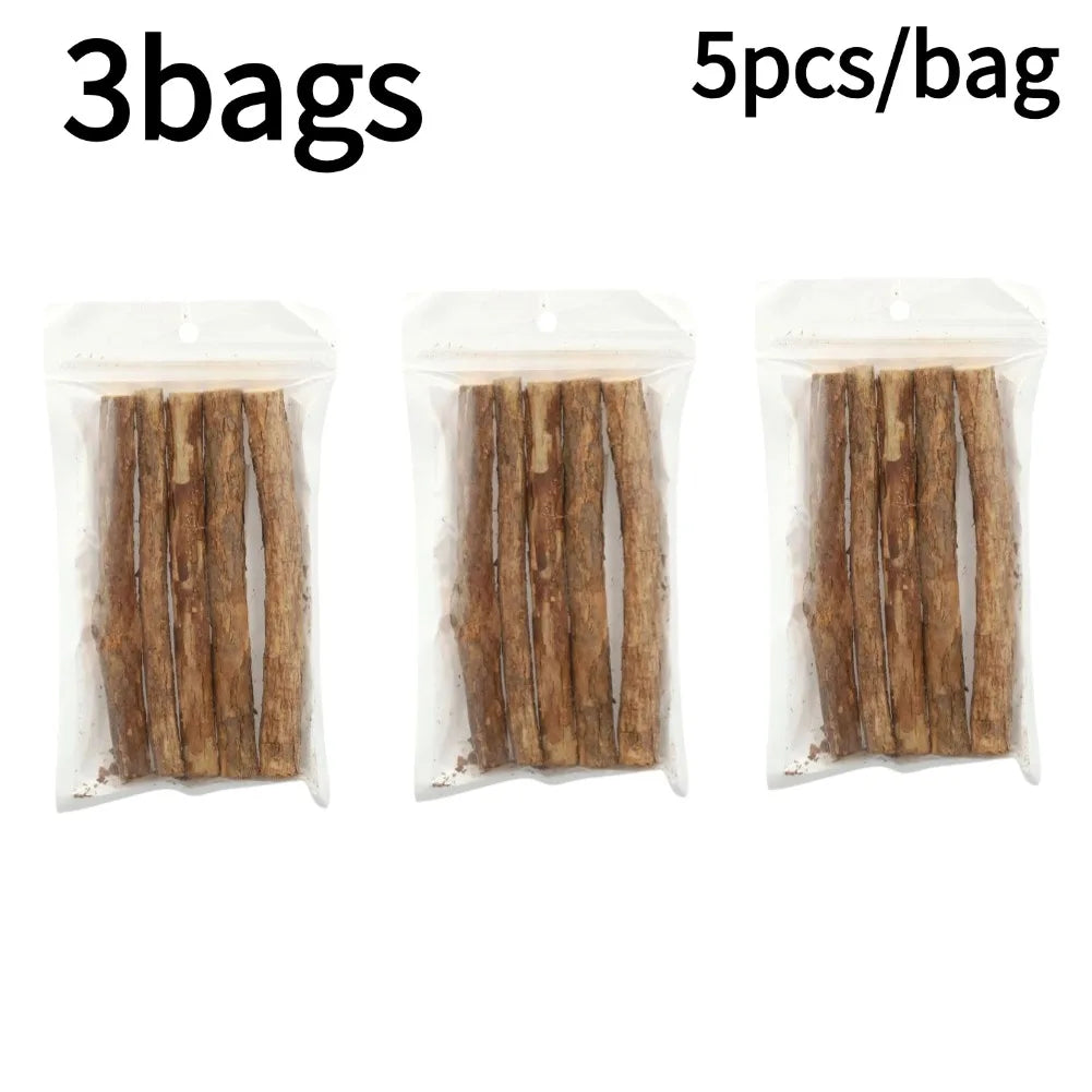 Natural Wood Catnip Sticks