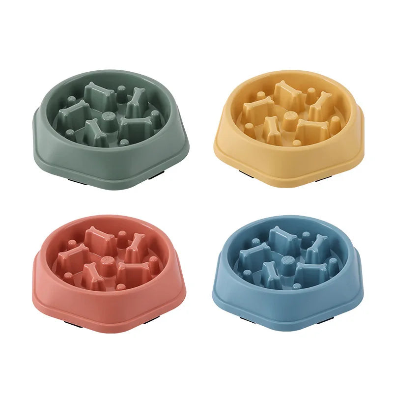 Round Slow Feeder Bowl