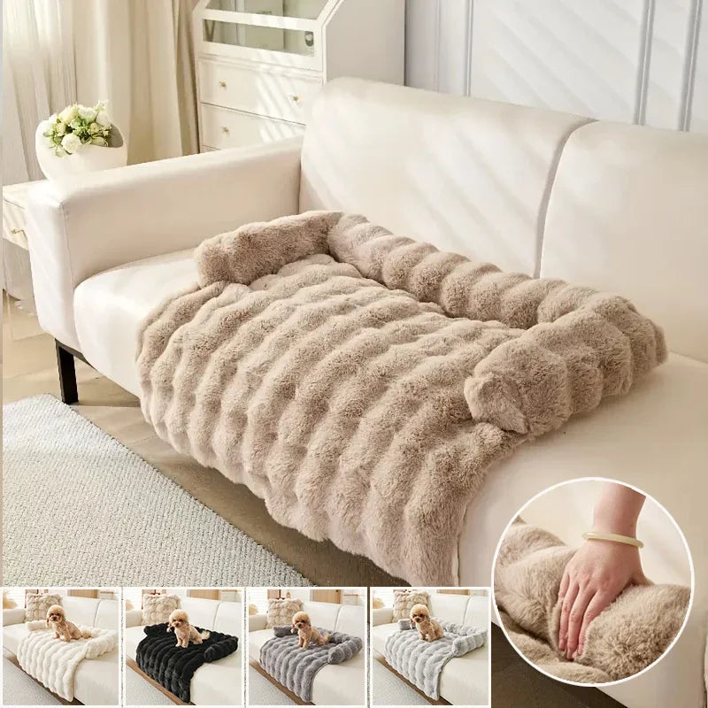 Faux Fur Pet Bed